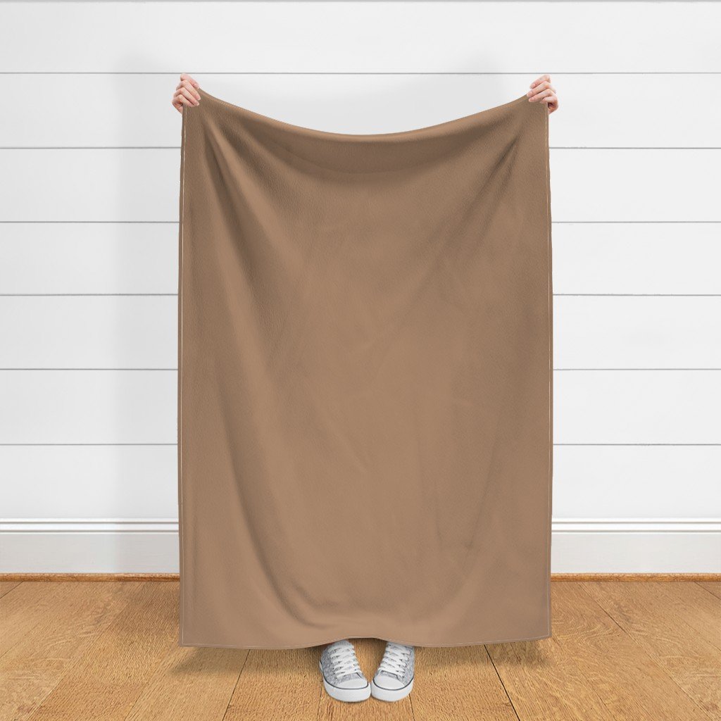 Reindeer Tan Soft Brown Christmas Solid with Rustic Woodland Vibe Fabric christmas fabric