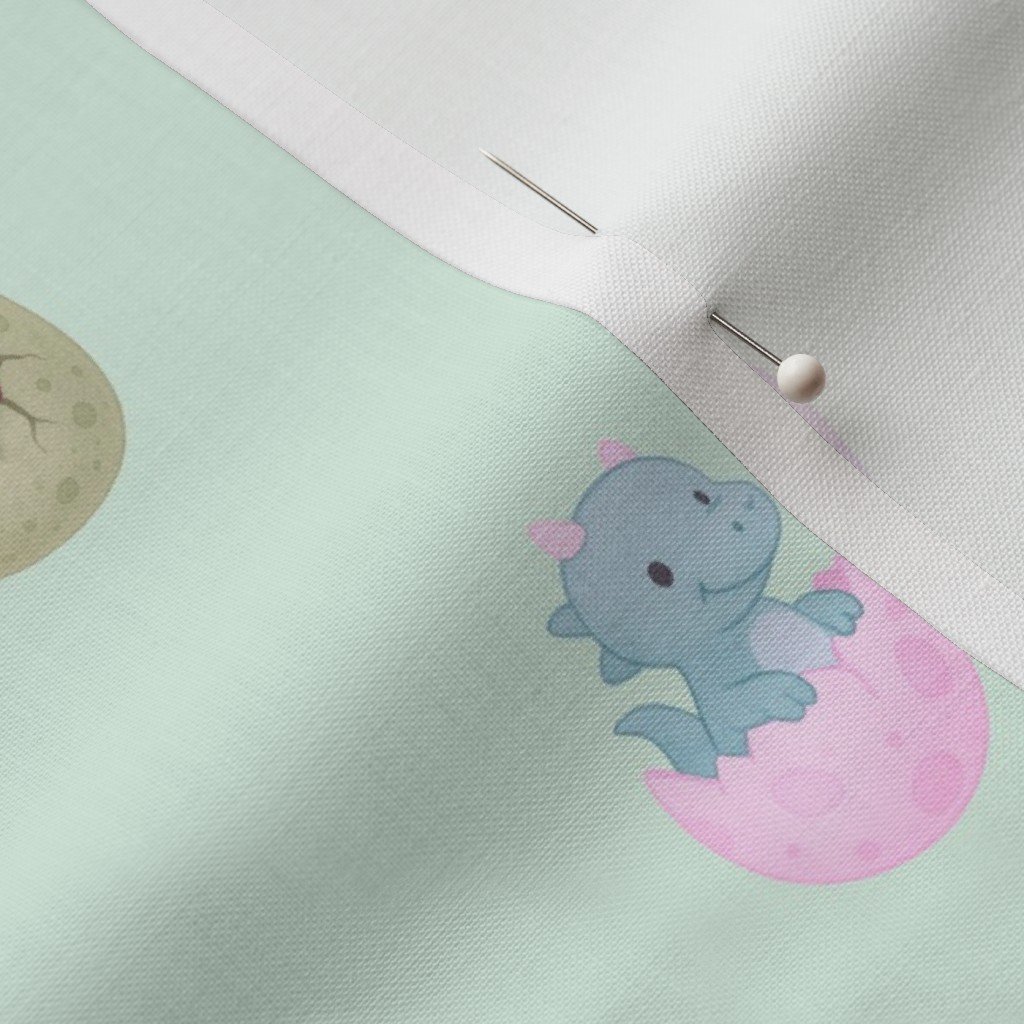 Close up of fabric with sewing pin