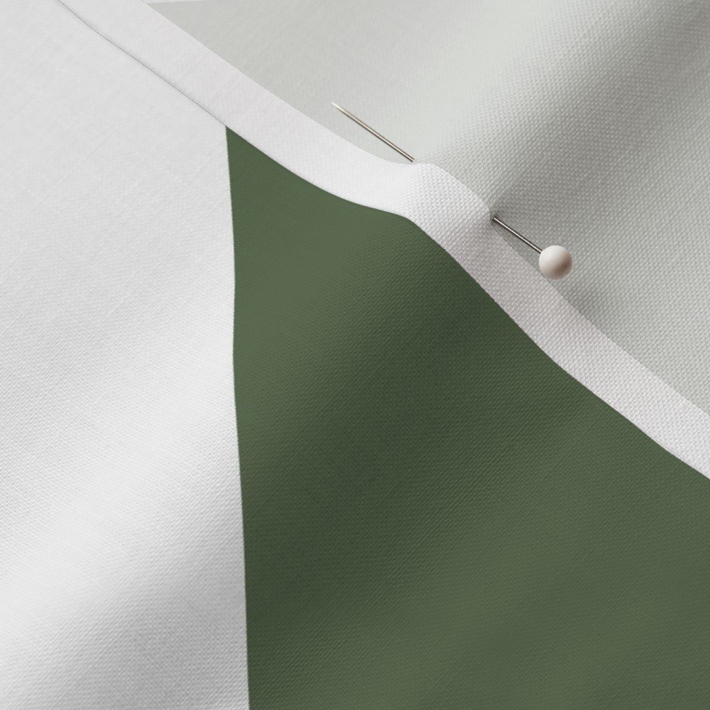 Bold Olive and White Oversized Geometric Triangle Fabric architectural fabric