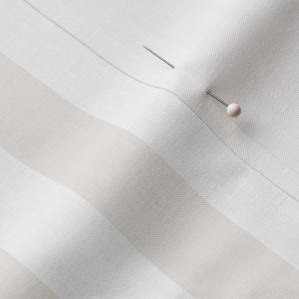 1 Inch Bone White Classic Stripe Pattern Interior Collection Home Decor Collection monochromatic fabric