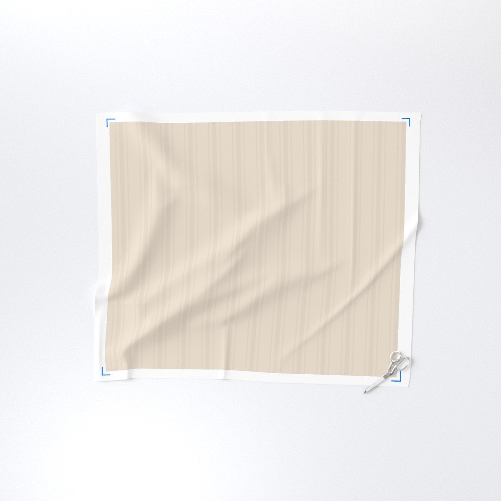 Tonal Soft Cream Tailored Ticking Stripe Cottage Farmhouse Wide Strip Fabric cream stripe fabric