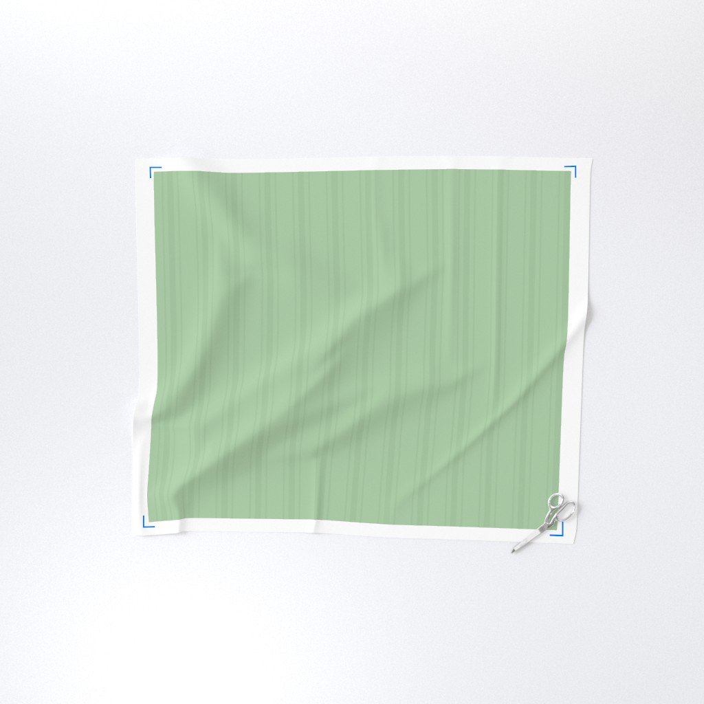 Tonal Fresh Green Tailored Ticking Stripe Cottage Farmhouse Wide Stri Fabric fresh green fabric