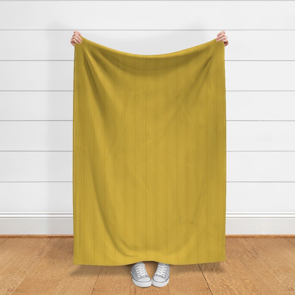 Tonal Gold Yellow Tailored Ticking Stripe Cottage Farmhouse Wide Stri Fabric dining style fabric