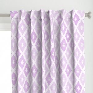 Large Sun Faded Mediterranean Diamond Pattern in Petal Orchid Pink Design Collection Design Collection orchid pink curtain design