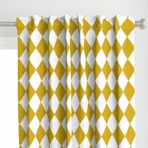 Antique Moss Yellow Modern Diamond Pattern Design Collection Design Collection antique moss diamond curtain design