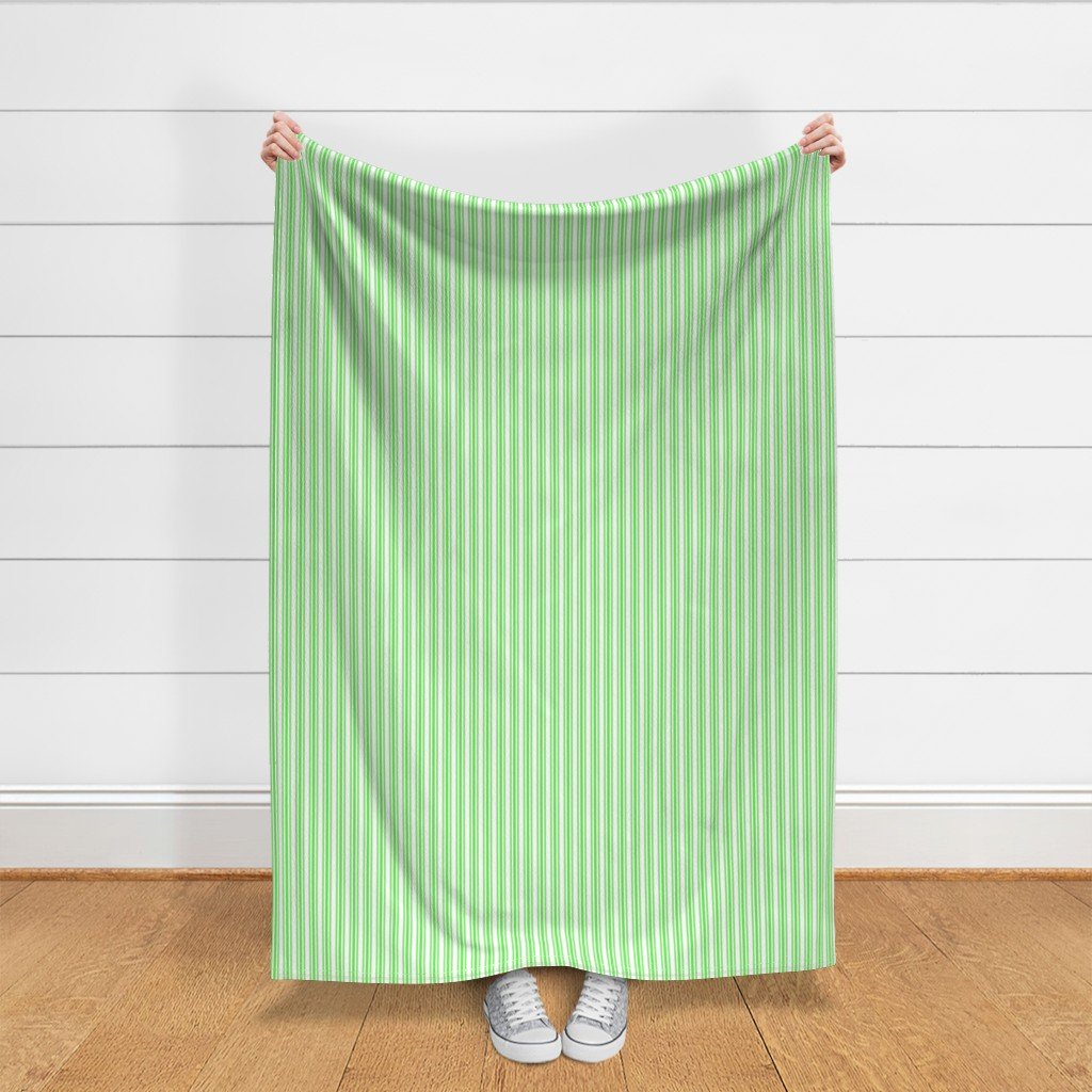 Trendy Large Lime Margarita Green French Mattress Ticking Double Fabric lime green margarita fabric