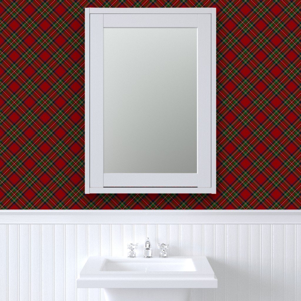 Royal Stewart Tartan Stuart Clan Plaid Tartan Wallpaper stuart plaid wallpaper