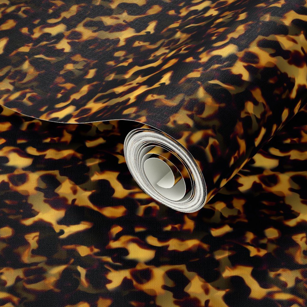 Smaller Gold and Brown Tortoiseshell Seamless Repeat Pattern Home Decor Collection Decor Collection brown tortoiseshell wallpaper