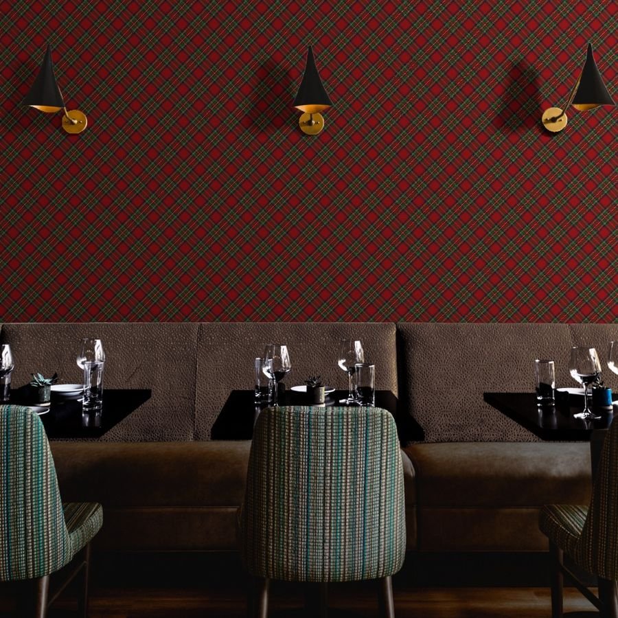 Royal Stewart Tartan Stuart Clan Plaid Tartan Wallpaper red tartan wallpaper