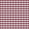 Small Wine and White Diamond Harlequin Check Pattern