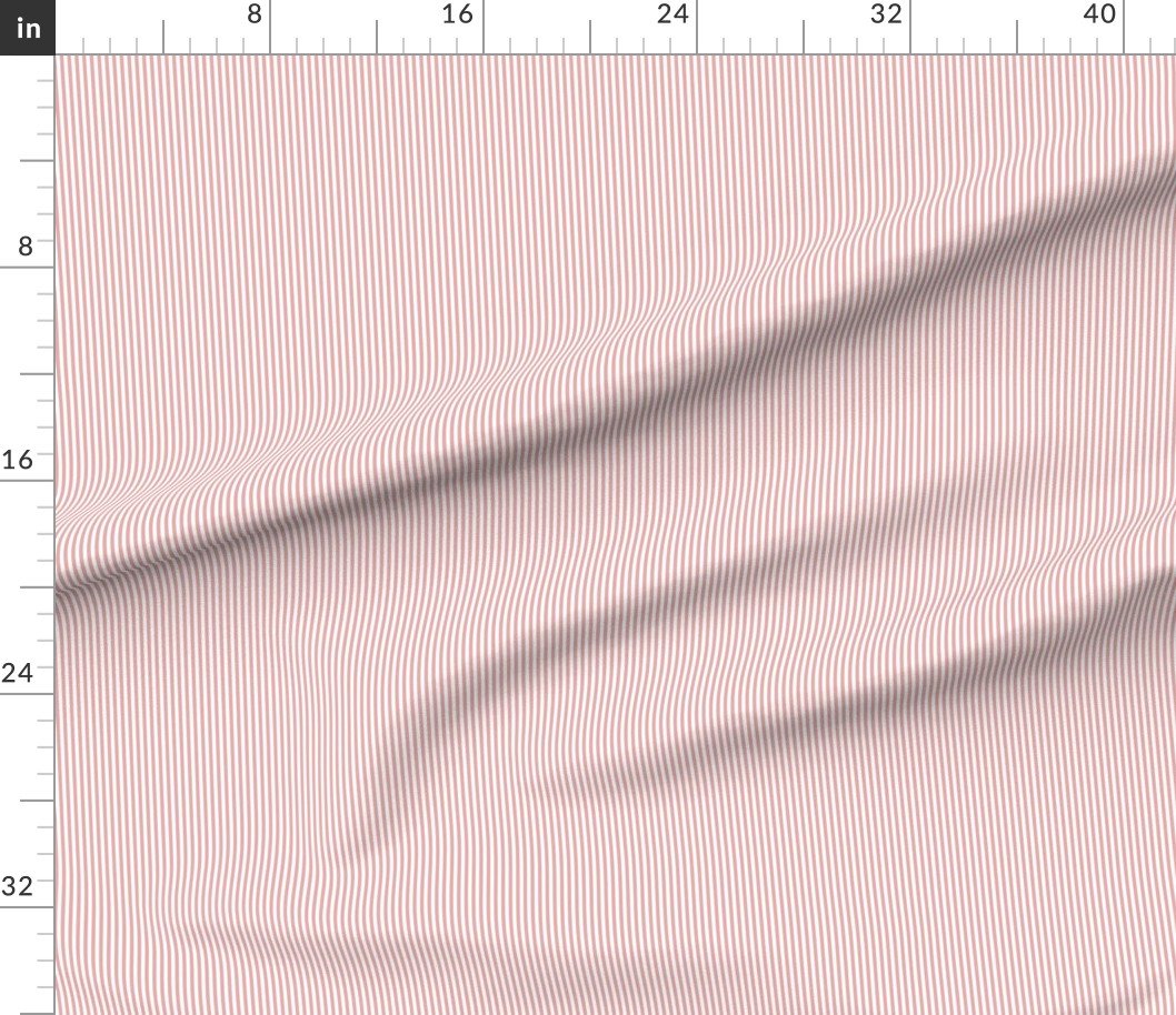 Dusty Rose Pinstripe in an English Country Garden Interior Collection Interior Collection dusty rose fabric