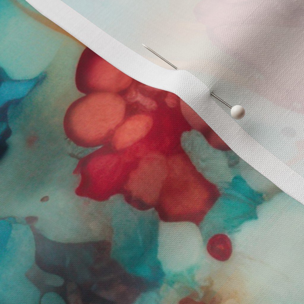 Hawaiian Alcohol Ink Home Styling Collection Home Styling Collection inky pattern fabric