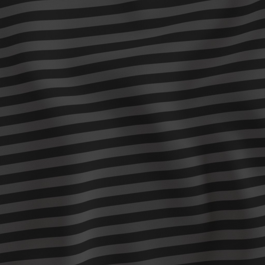 Halloween Holiday 1/2 inch Black and Shadow Grey Witch Stripes Fabric shadow grey fabric