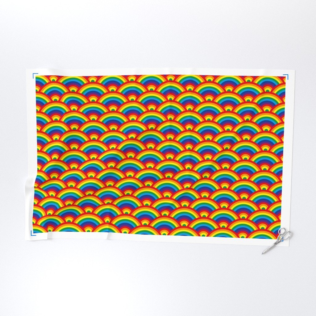 New Babies Room Decor Endless Rainbows Fabric kids rooms fabric