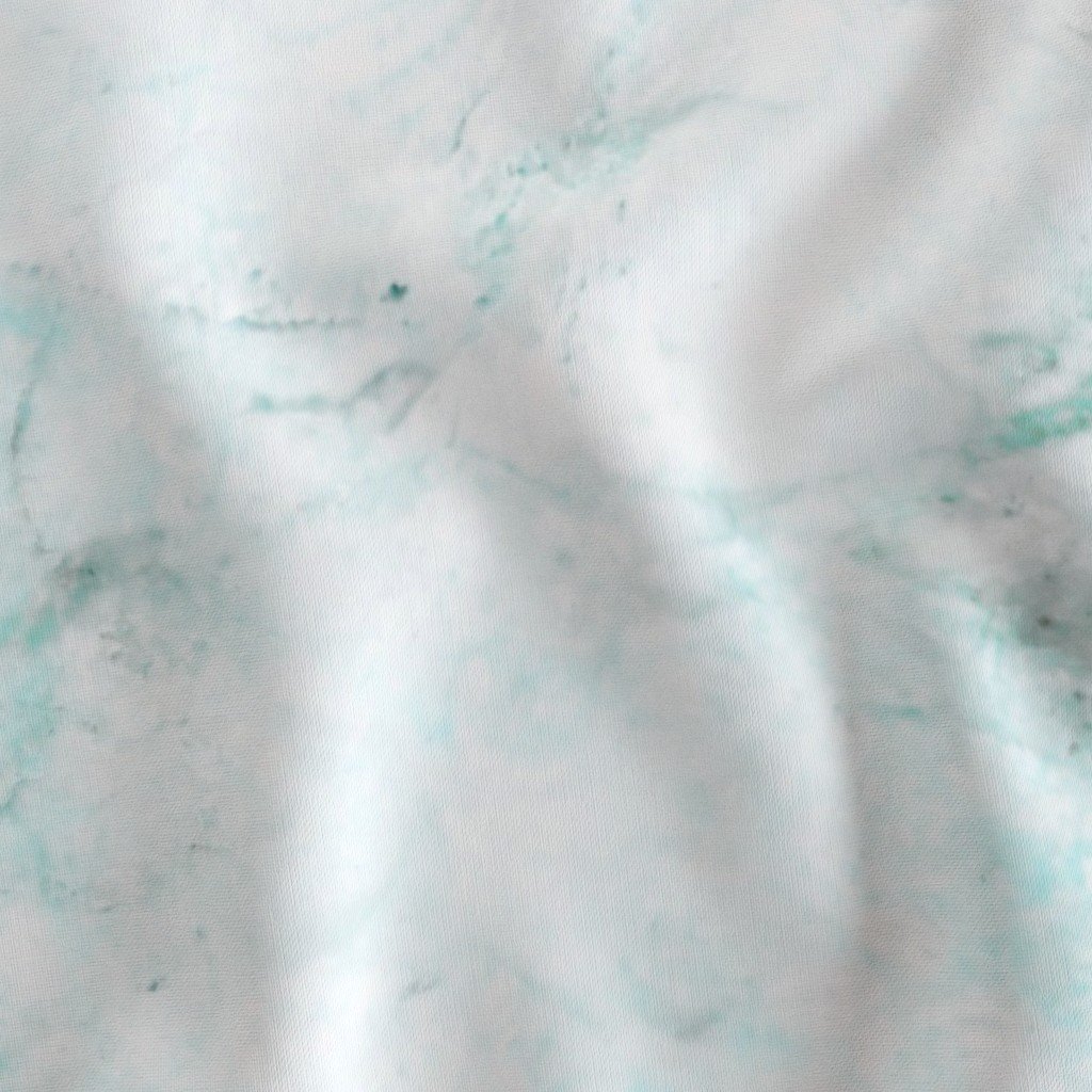 Marble Natural Stone Grey With Turquoise Veining Quartz Fabric turquoise and white fabric