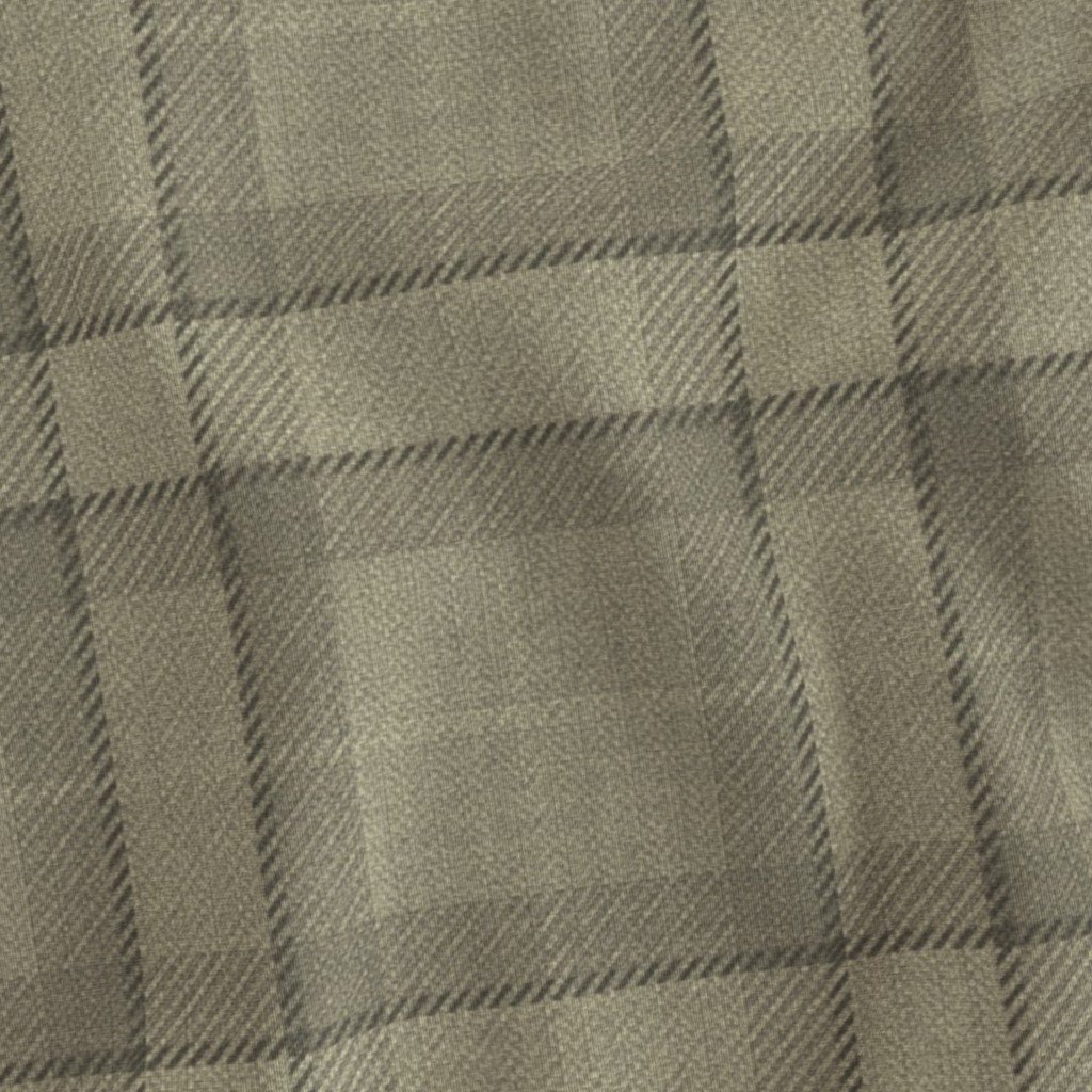 Yellow Gold Vintage Christmas Tartan Plaid Fabric lifestyle view