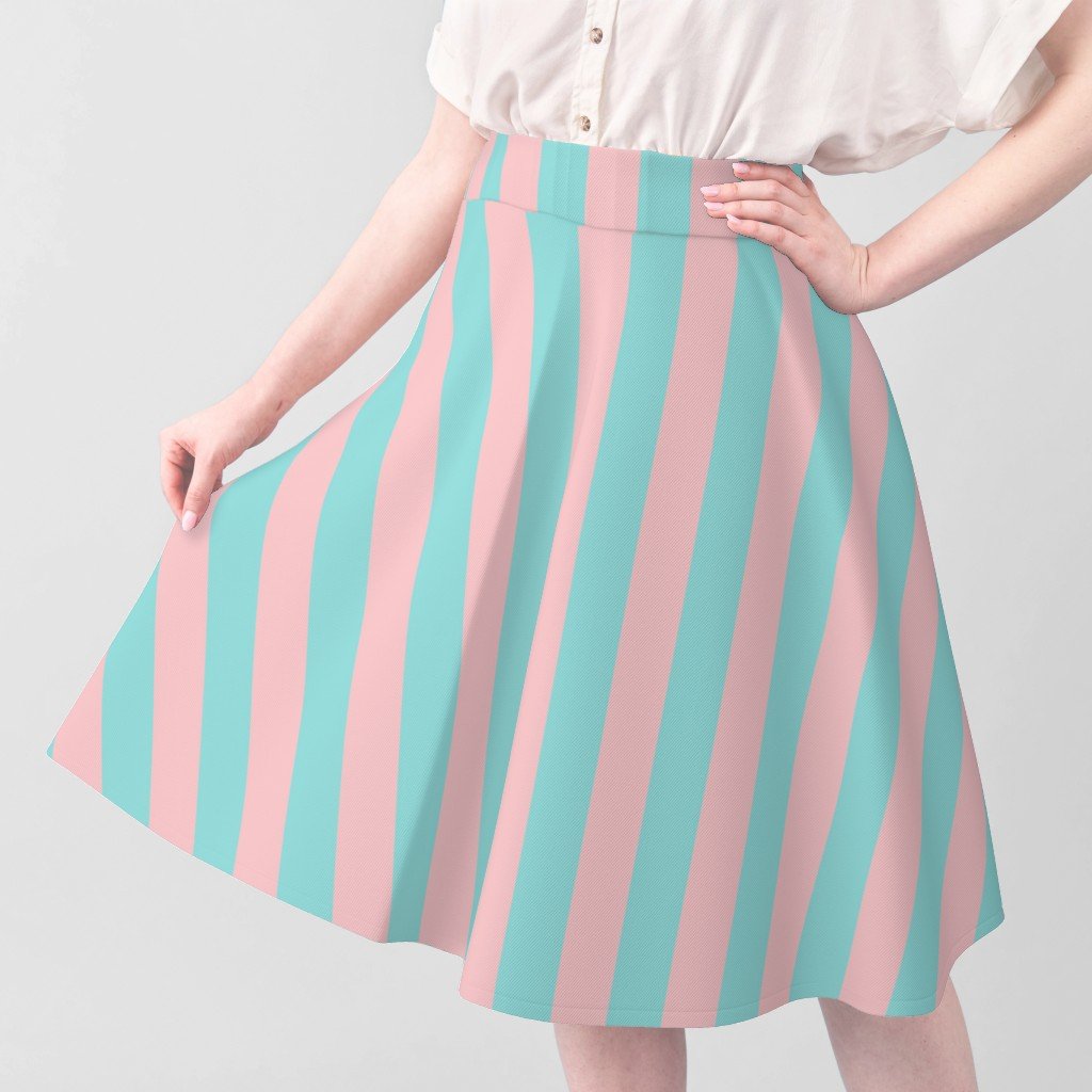 Pink and Aqua Summer Gazebo Cabana Tent 2 Inch Stripes Fabric cabana tent fabric