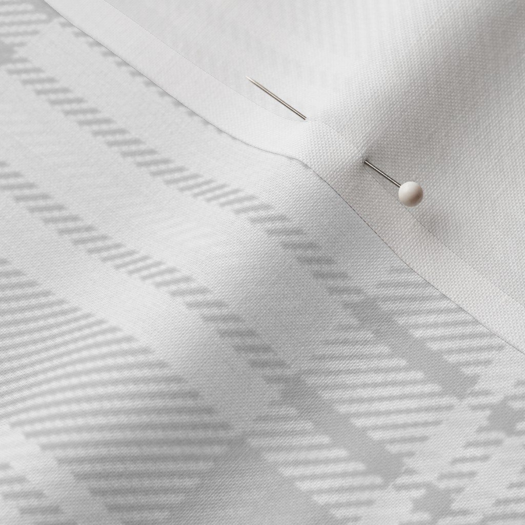 Cloud Grey Pale Airy Large Traditional Tartan Plaid Pattern Fabric soft tones fabric
