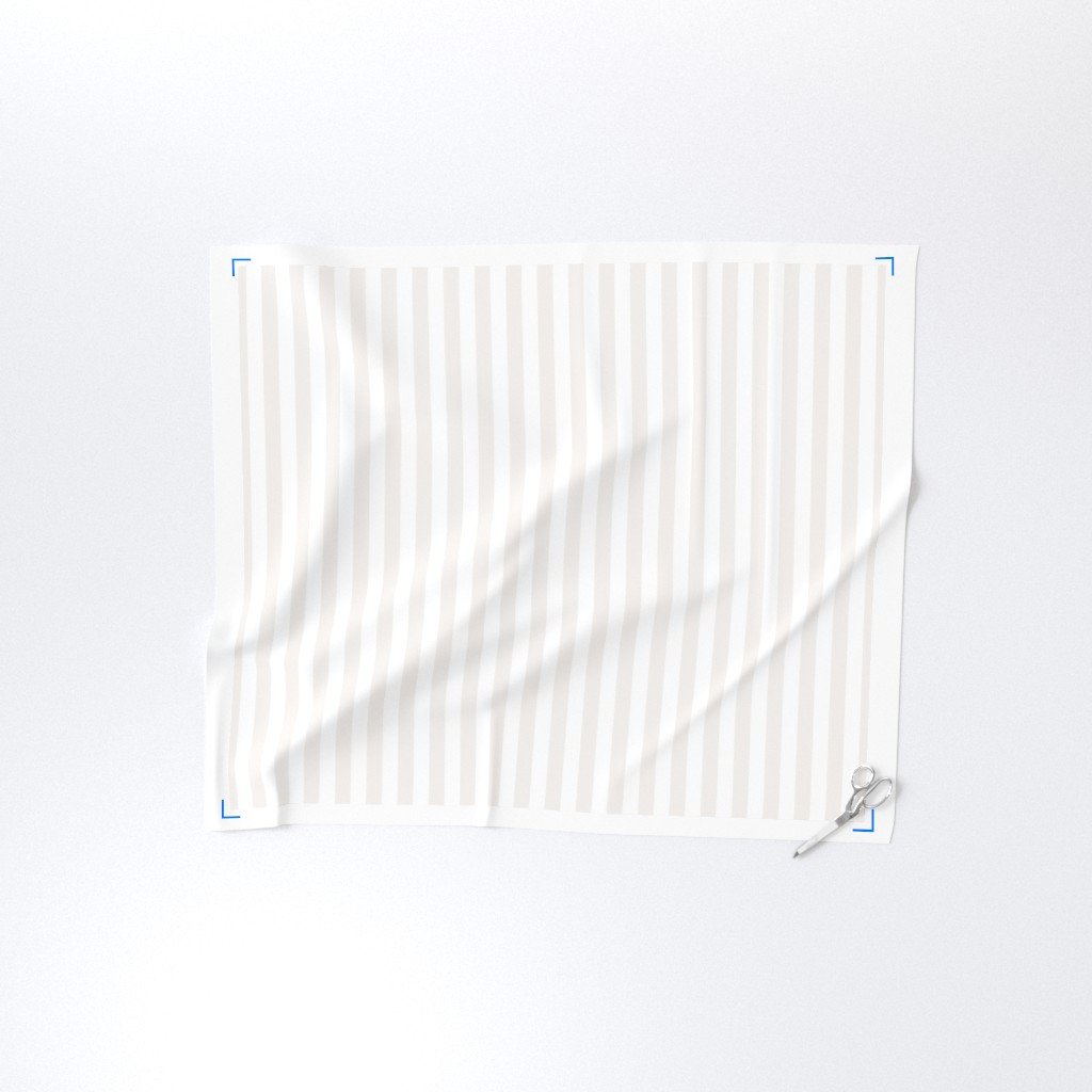 1 Inch Bone White Classic Stripe Pattern Interior Collection Home Decor Collection warm tone fabric