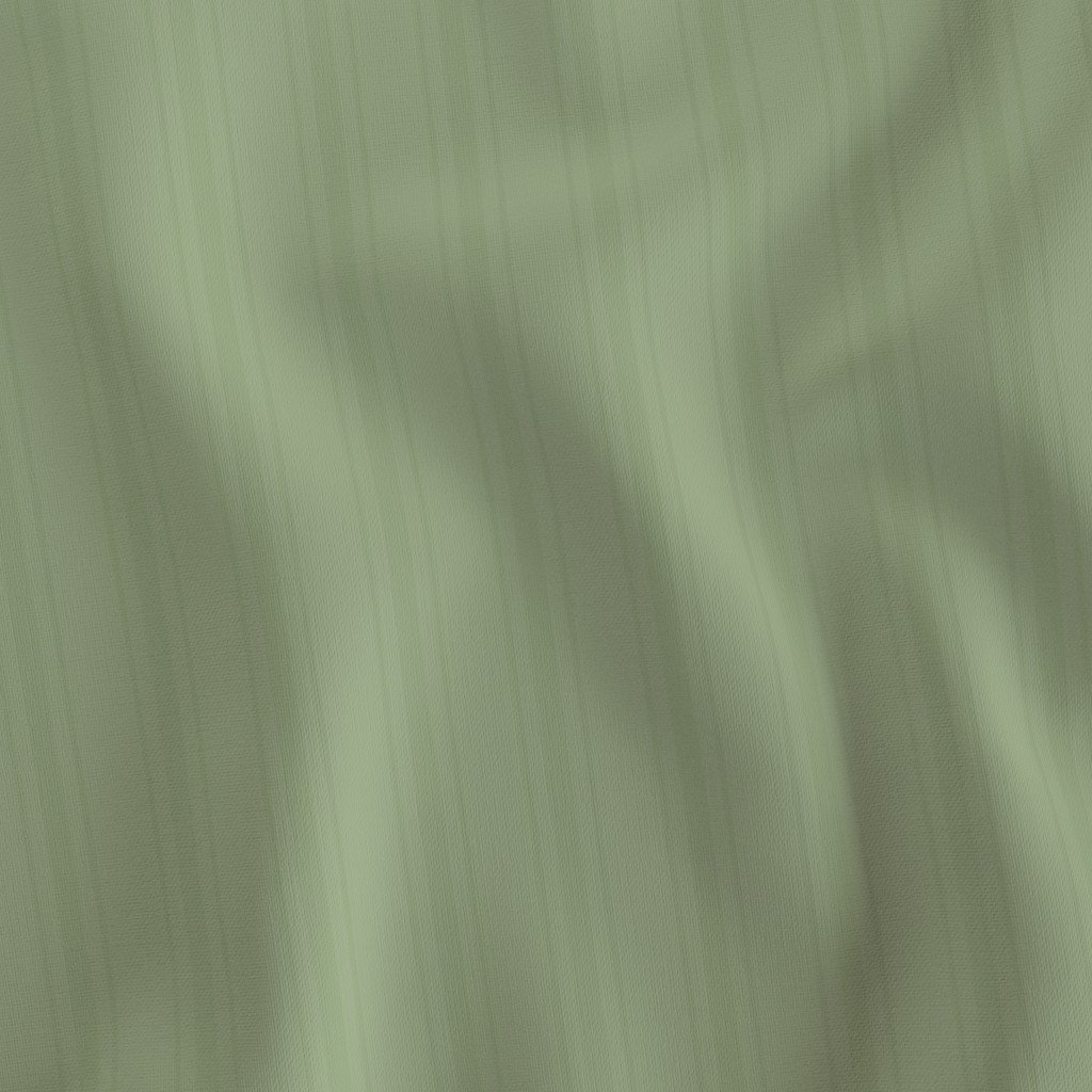 Tonal Sage Green Tailored Ticking Stripe Cottage Farmhouse Small Scale Interior Collection Design Collection green stripe fabric