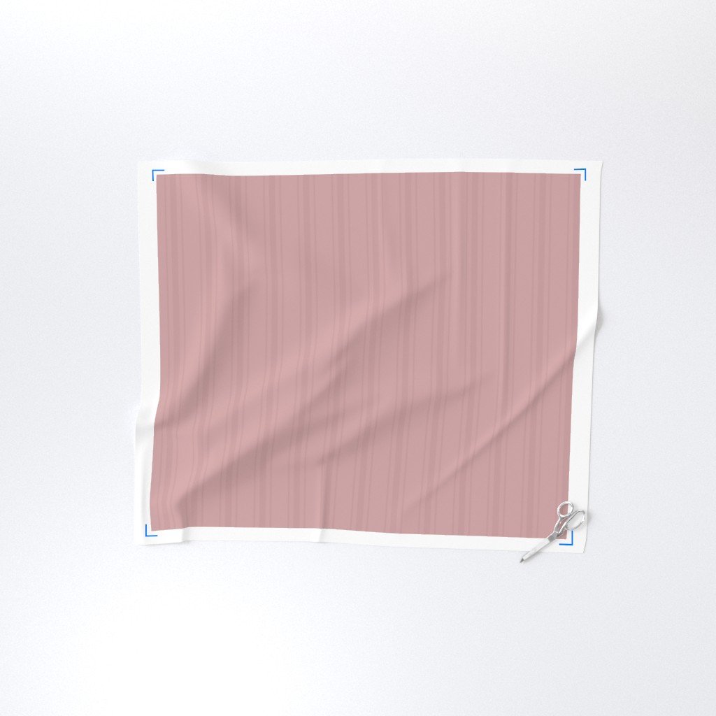 Tonal Dusty Rose Tailored Ticking Stripe Cottage Farmhouse Wide Strip Fabric dusty rose fabric