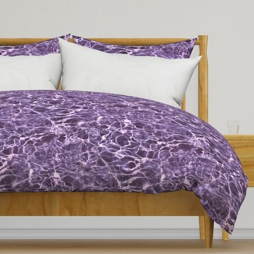 Mallorca Cala Deia Rose Violet Water Ripples Home Decor Collection Home Styling Collection cool tone duvet cover design
