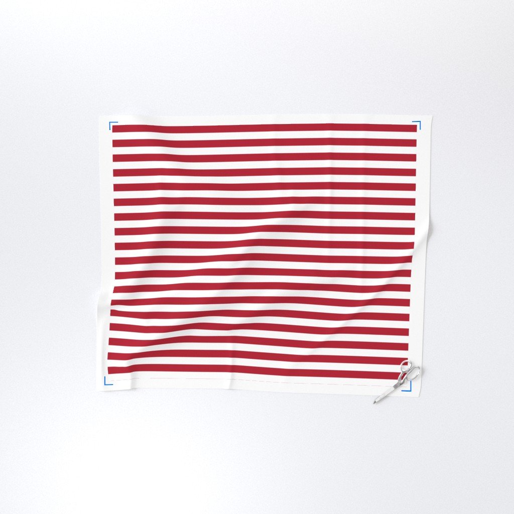 USA Flag Red and White Stripes Fabric flag stripes fabric