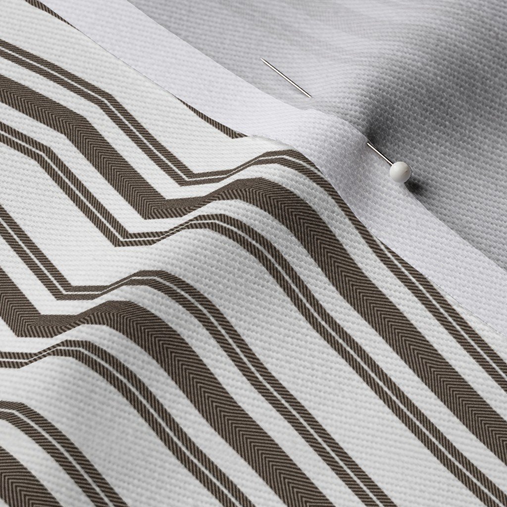 Trendy Large Brown Coco Pastel Brown French Mattress Ticking Double Fabric brown pastel fabric