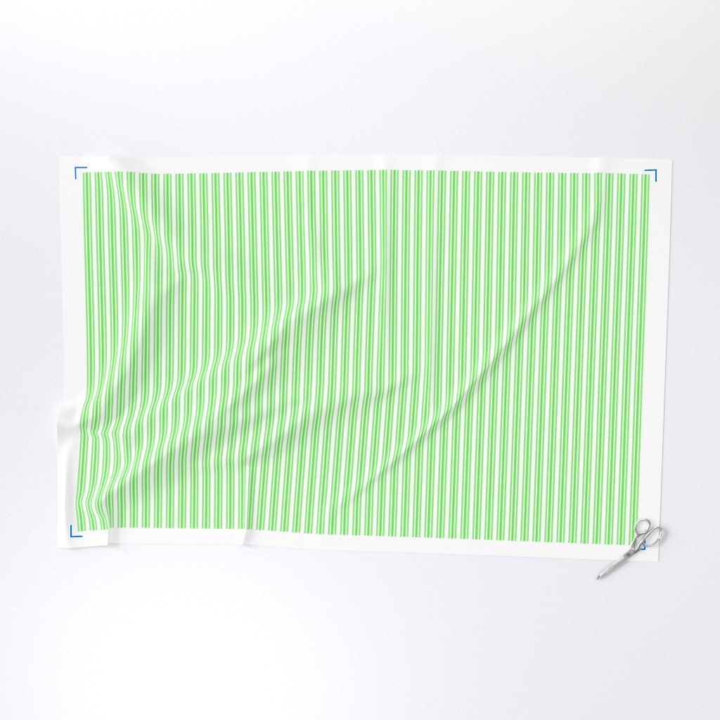 Trendy Large Lime Margarita Green French Mattress Ticking Double Fabric lime margarita fabric