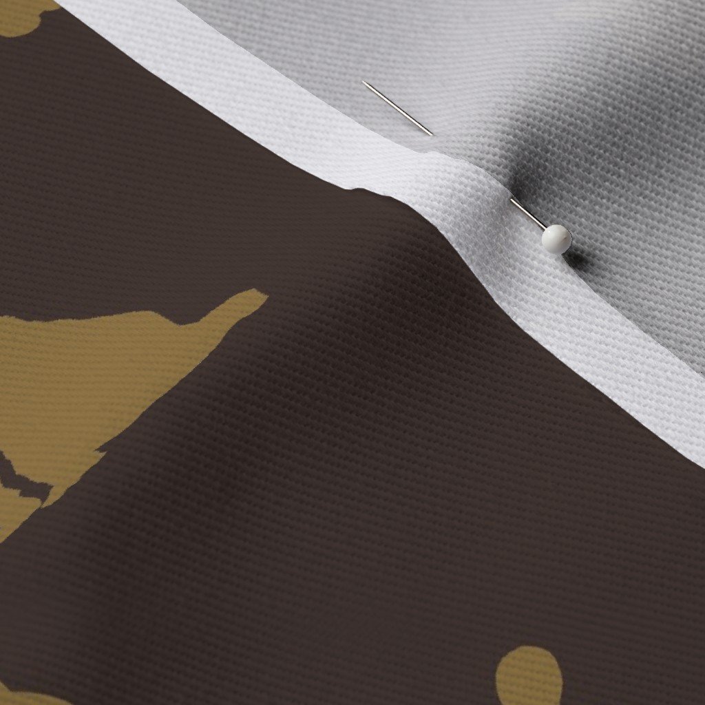 Louis Baby Luxury Iconic Monogram Pattern on Classic Brown with Tan Fabric monogram pattern fabric