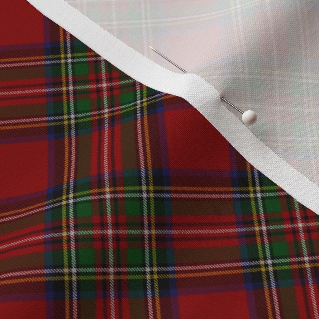 Royal Stewart Tartan Stuart Clan Plaid Tartan Design Collection Design Collection red tartan fabric