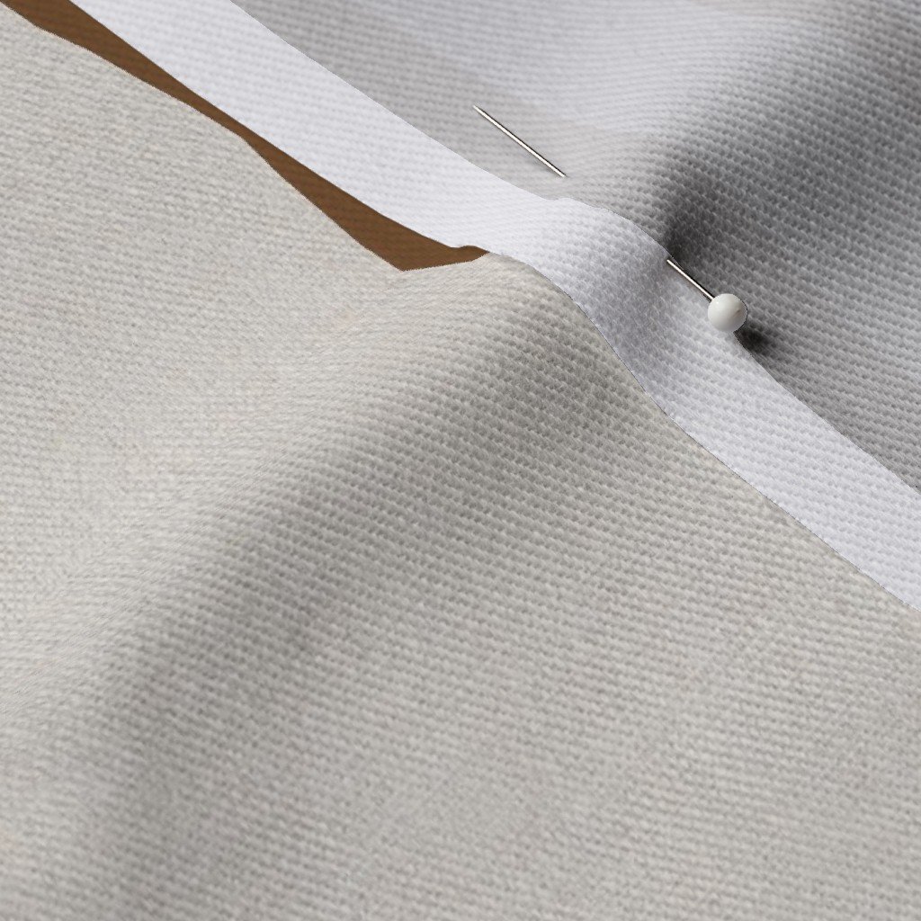 Coffee Brown Antique Vintage Mattress Ticking Stripe on Cream Fabric brown ticking fabric
