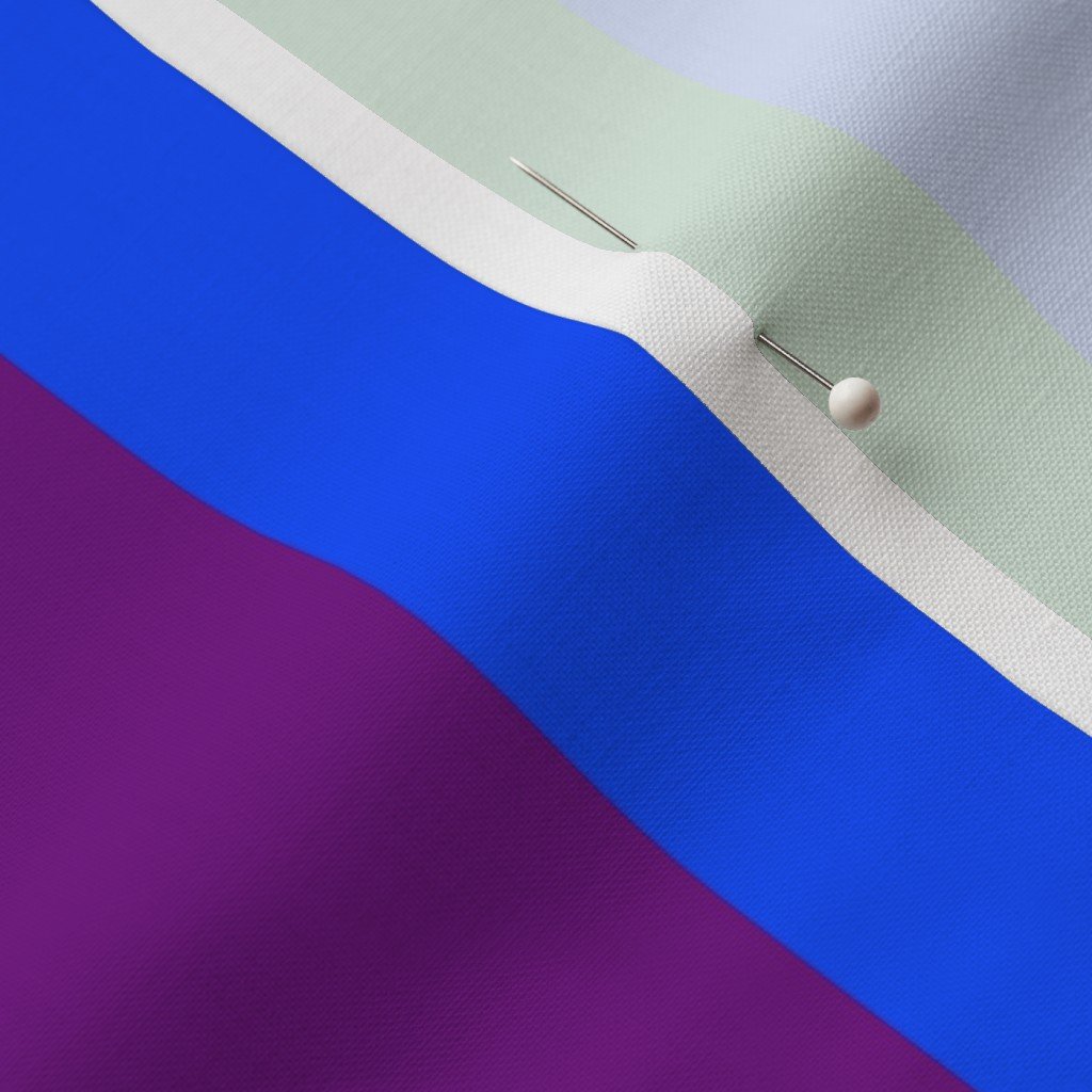 2 inch Vertical Rainbow Pride Stripes Fabric lifestyle view