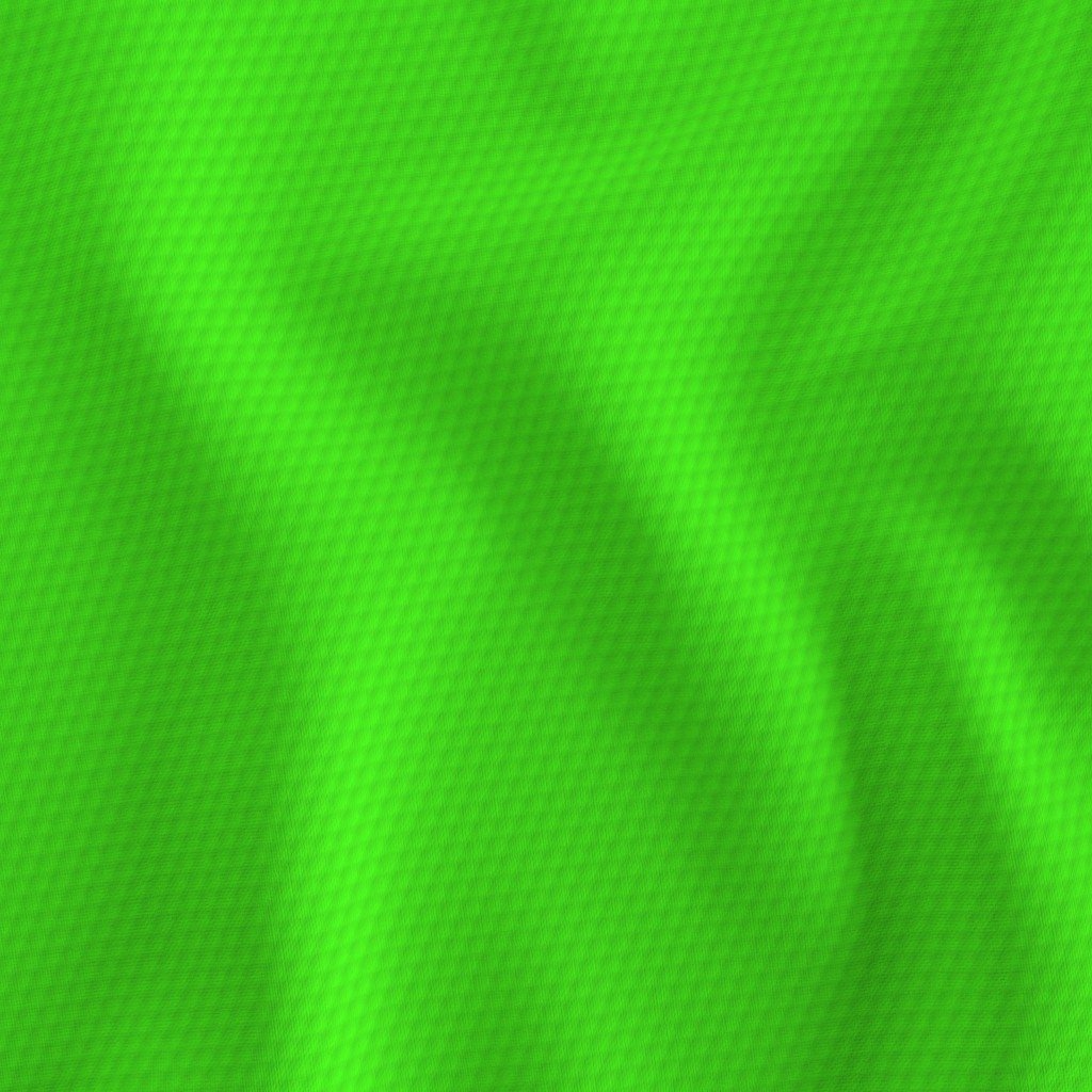Bright Neon Green Golf Ball Dimples Fabric neon green fabric