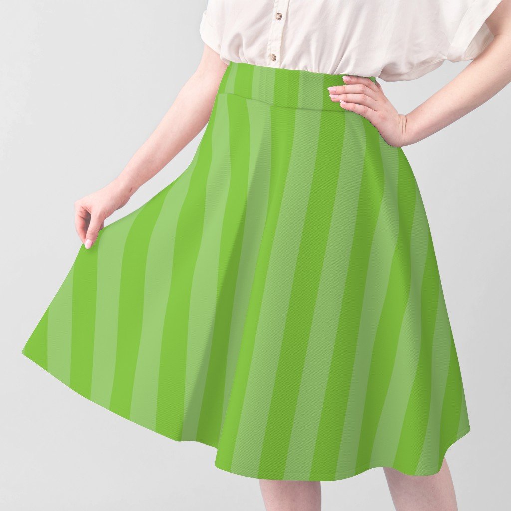Lime and Faded Lime 2 Inch Vertical Cabana Stripes Fabric lime stripe fabric