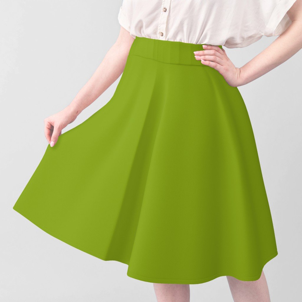 SOLID PEA GREEN 8eab12 HTML HEX Colors Fabric designer fabric
