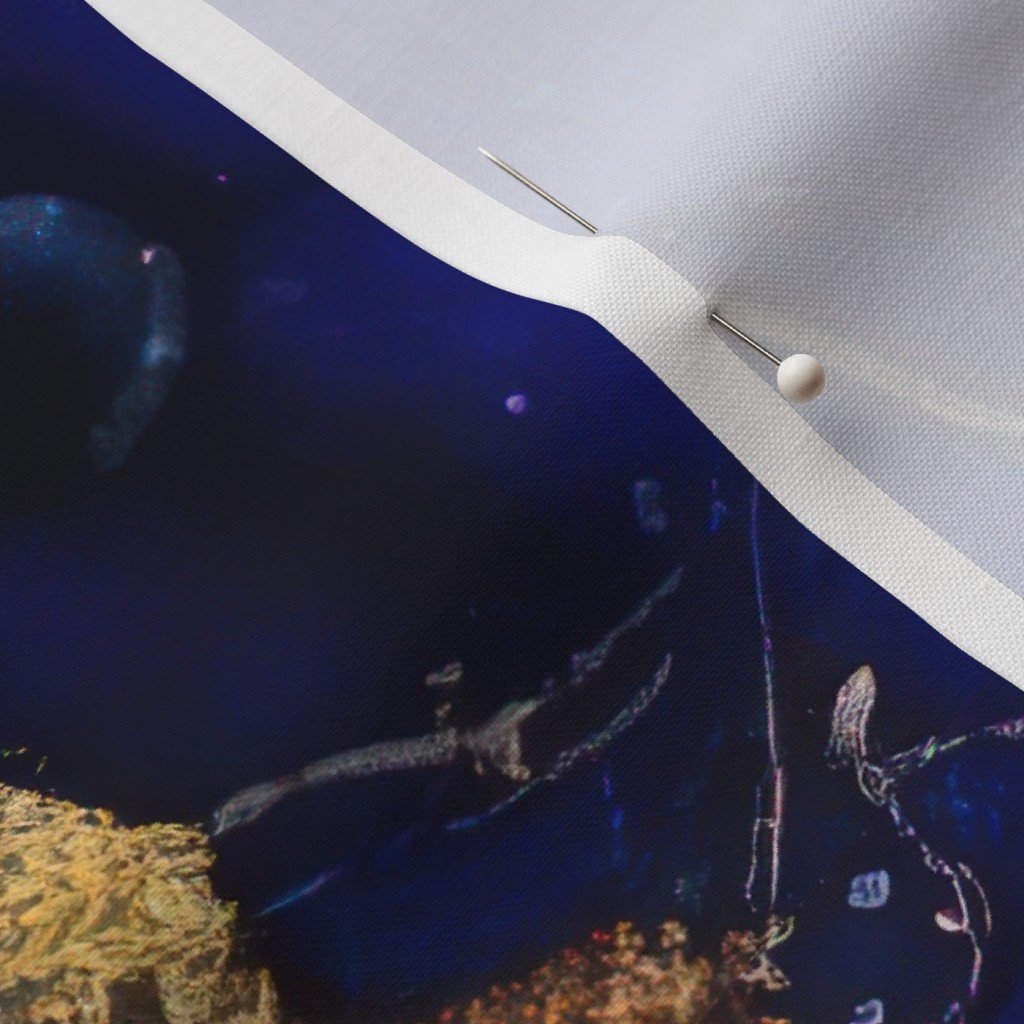 Lapis Lazuli and Gold Alcohol Ink 4 Fabric lapis lazuli ink fabric