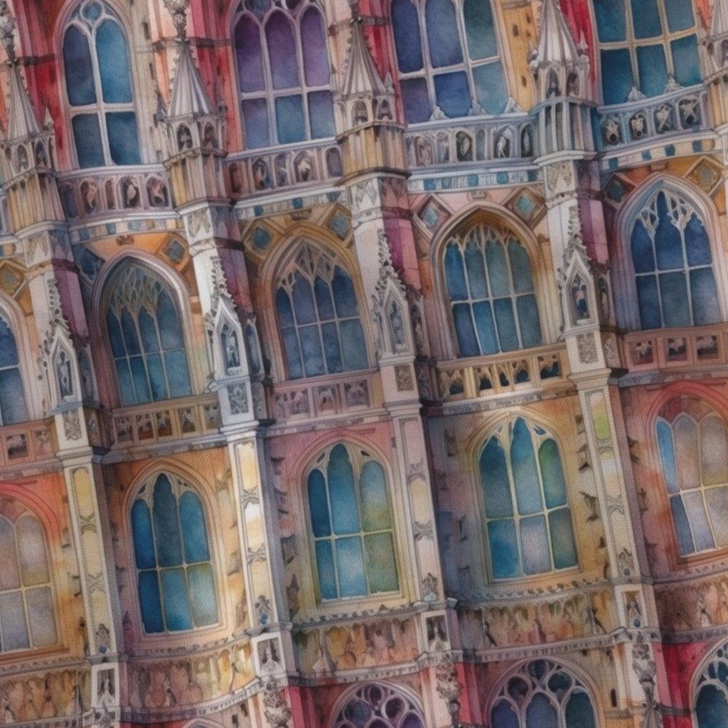 Parliament Architectural Detail in Windows Columns Arches and Fabric architect fabric