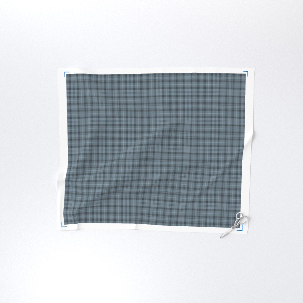 Sky Blue French Provincial Tartan Fabric old color tartan fabric
