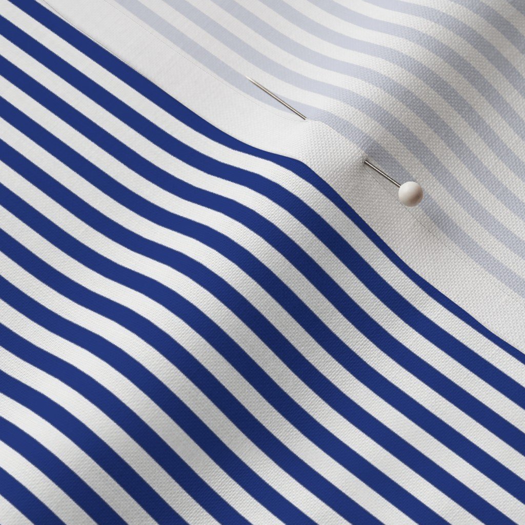Naval Map Blue with White Pinstripes Dad Edit Fabric dad fabric