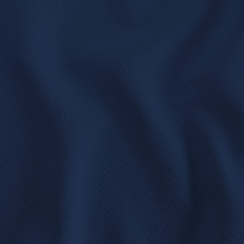 Frosted Midnight Blue Deep Winter Christmas Night Solid Fabric deep fabric