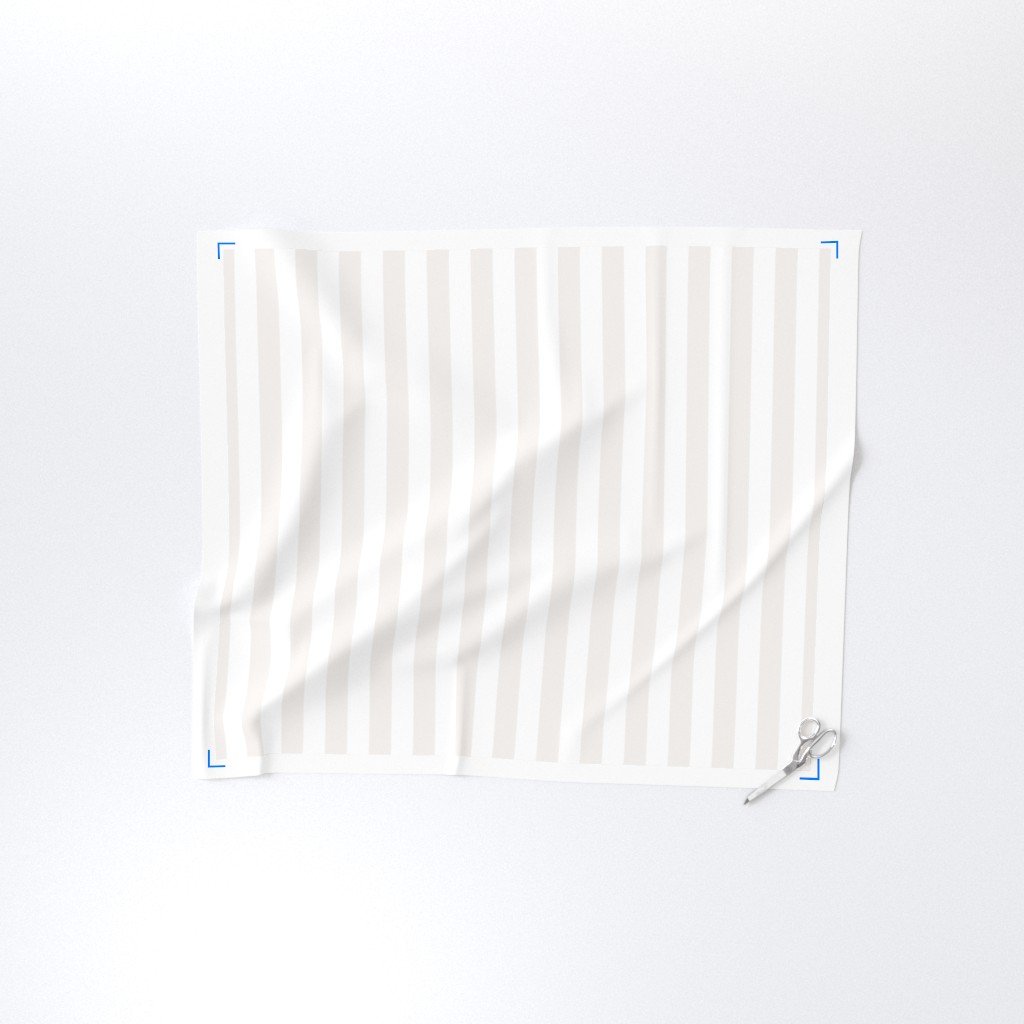 1.5 Inch Bone White Classic Stripe Pattern Fabric monochromatic fabric
