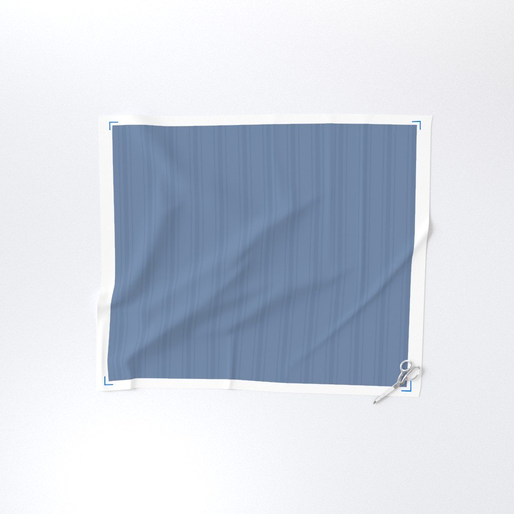 Tonal Dusty Blue Tailored Ticking Stripe Cottage Farmhouse Wide Strip Fabric home style fabric