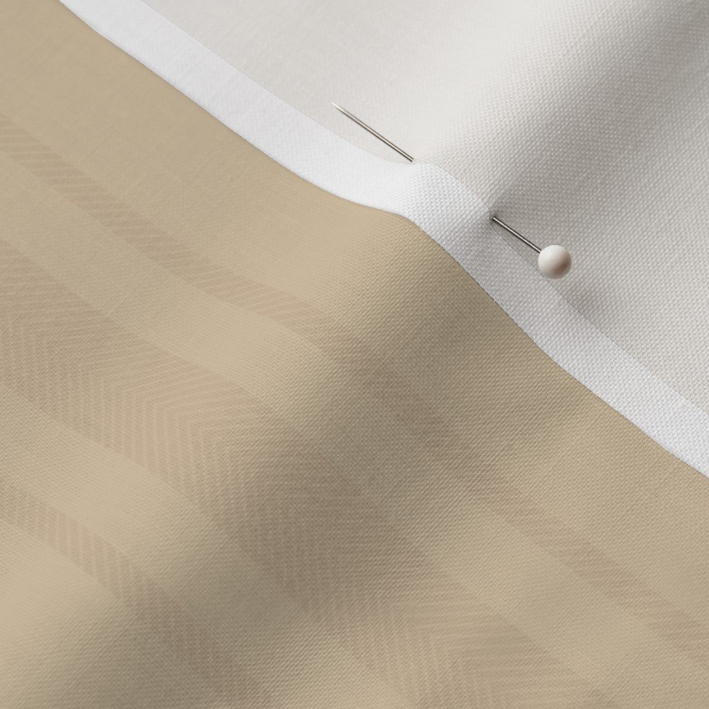 Tonal Warm Beige Tailored Ticking Stripe Cottage Farmhouse Wide Strip Fabric neutral tones fabric