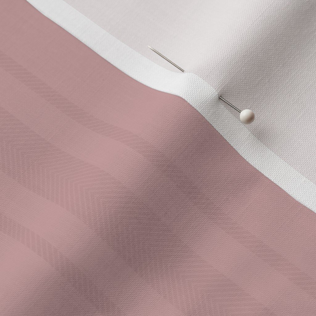 Tonal Dusty Rose Tailored Ticking Stripe Cottage Farmhouse Wide Strip Fabric muted tones fabric