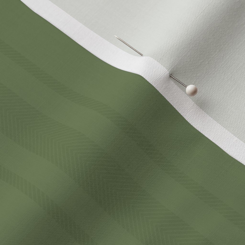 Tonal Olive Green Tailored Ticking Stripe Cottage Farmhouse Wide Stri Fabric green stripe fabric