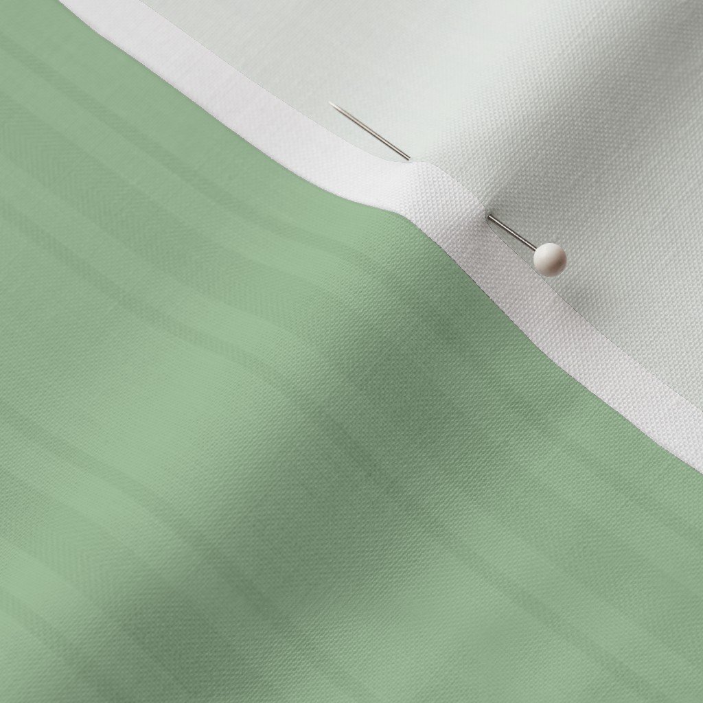 Tonal Fresh Green Tailored Ticking Stripe Cottage Farmhouse Small Sca Fabric soft design fabric