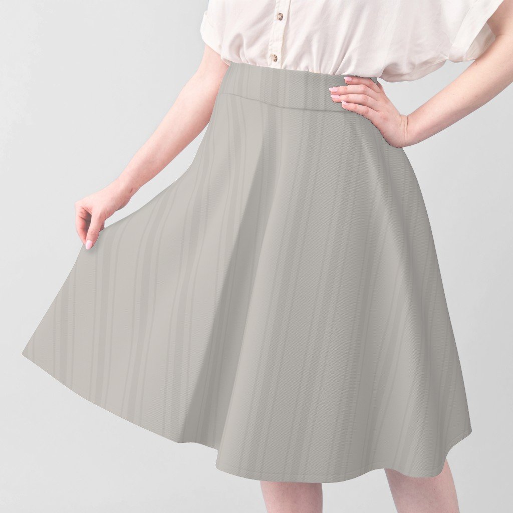 Tonal Stone Tailored Ticking Stripe Cottage Farmhouse Wide Stripe Fabric natural tones fabric