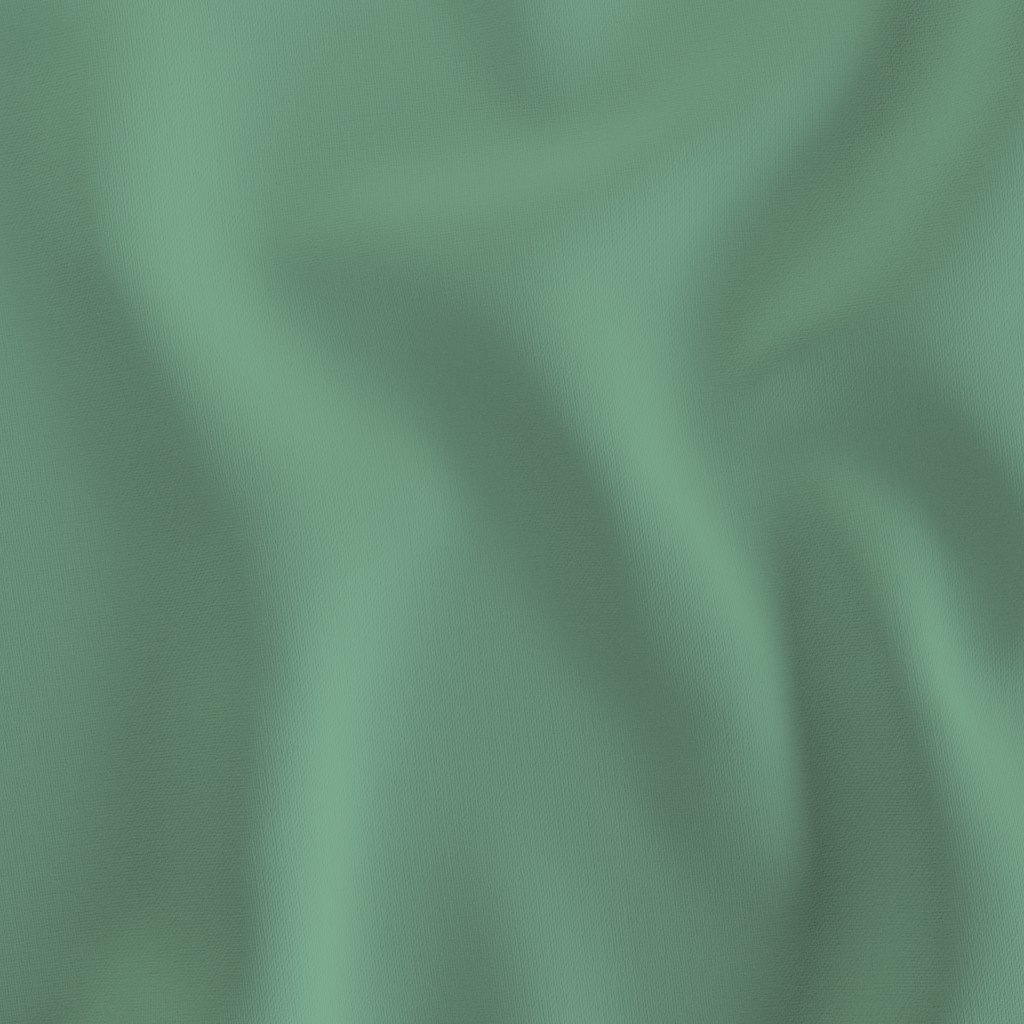 Modern Fresh Sage Green Solid Color 78A98C Fabric muted green fabric