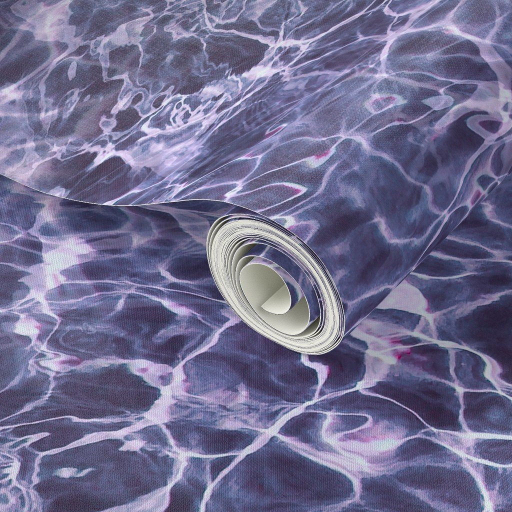 Croatia Vis Island Violet Blue Water Ripples Wallpaper design wallpaper